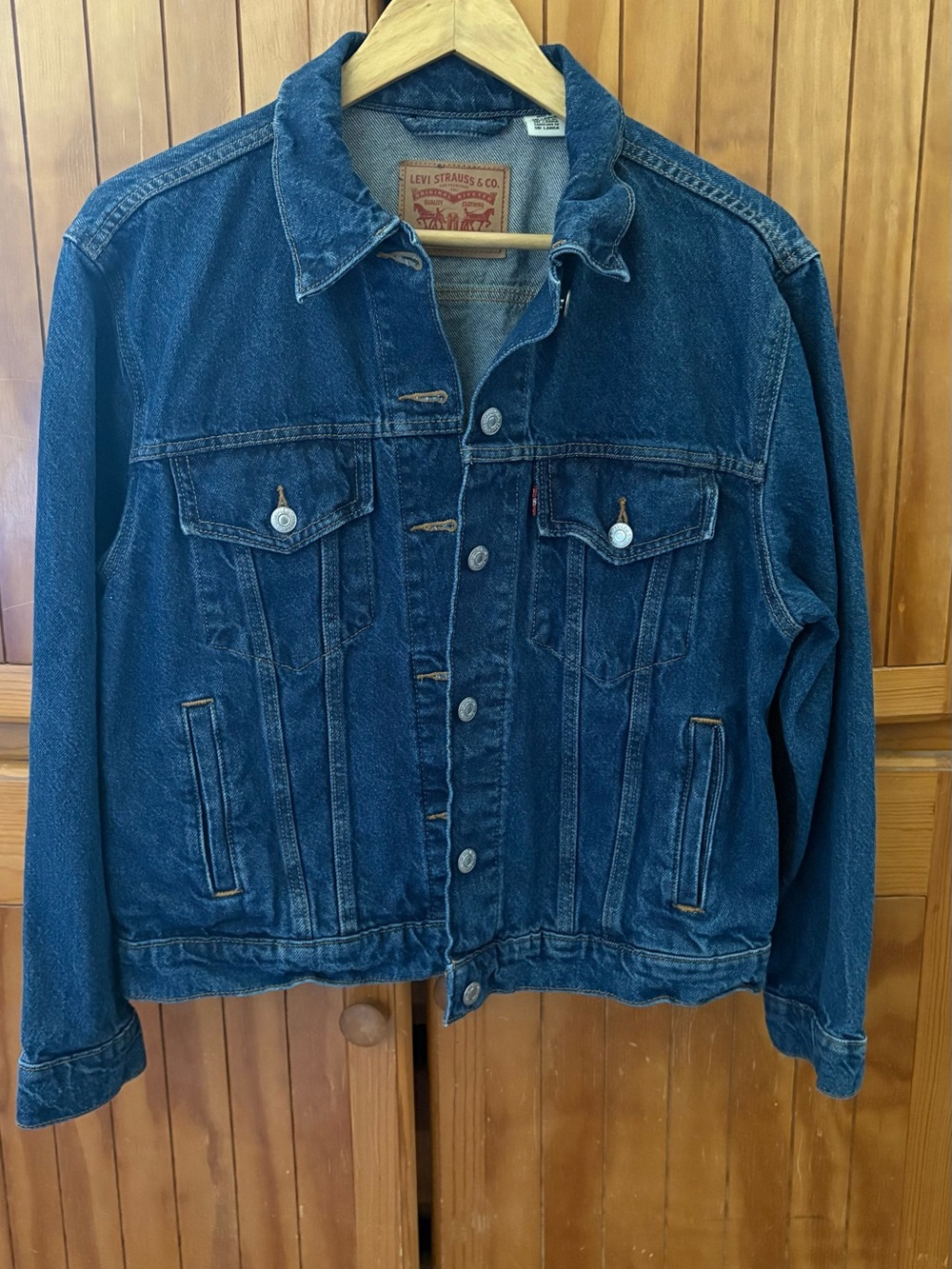 Levi's Women's Indigo Blue Denim Jacket